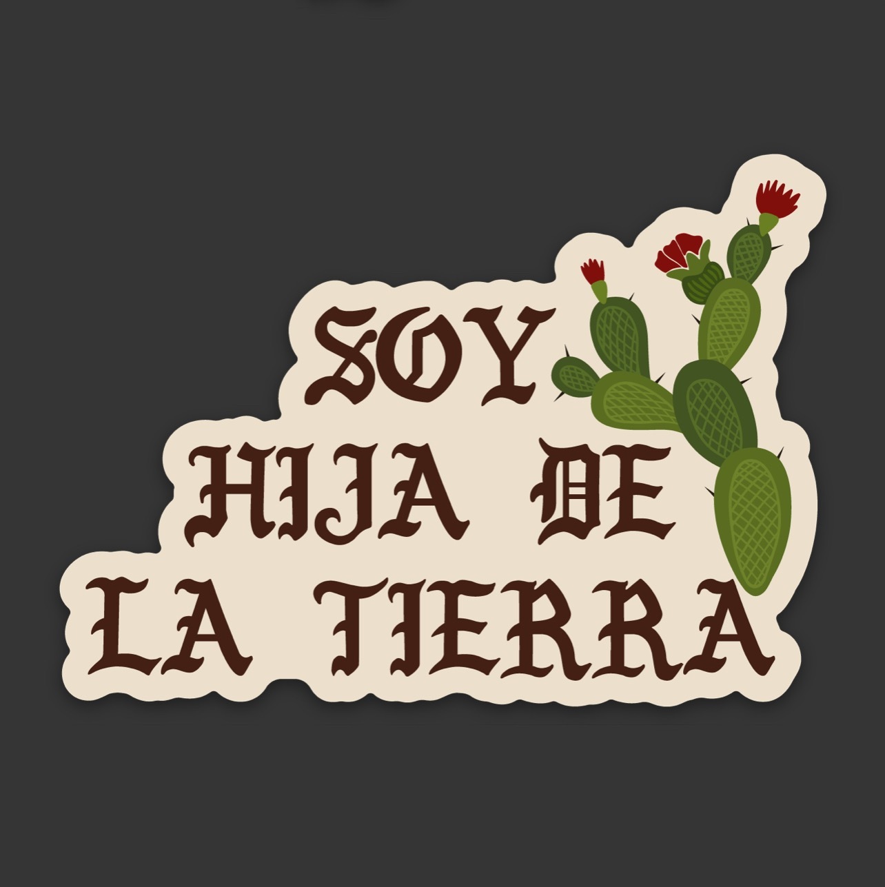 Sticker 'Soy hija'