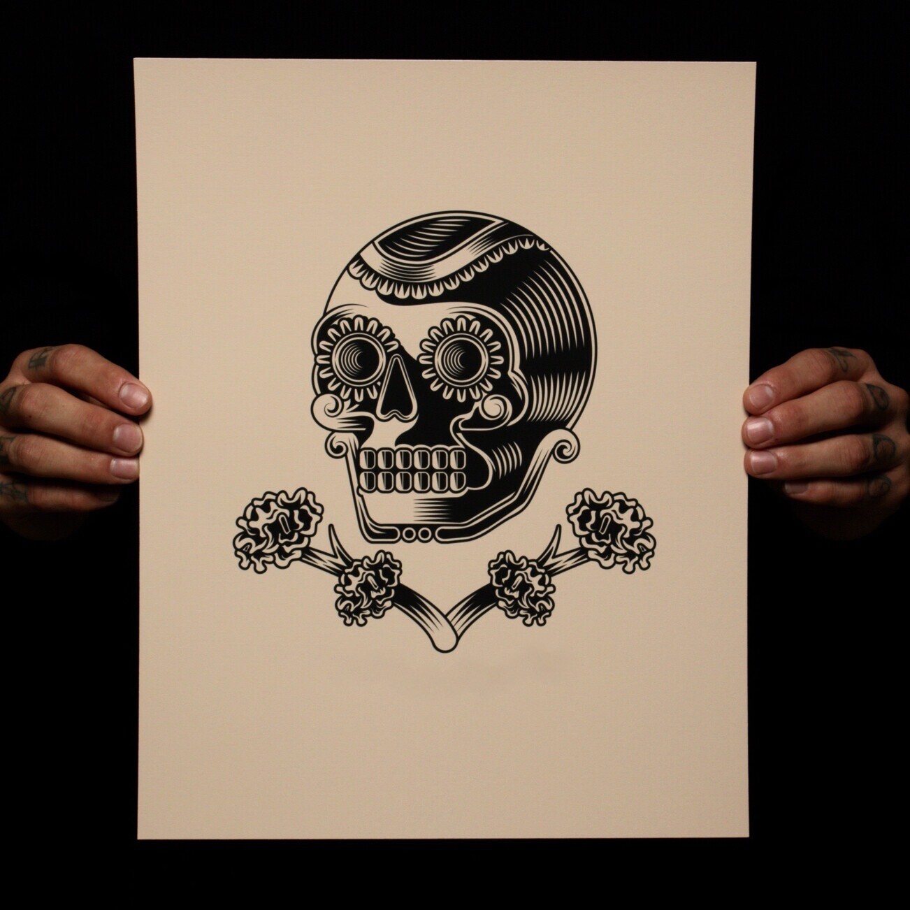 'Day of The Dead' Print