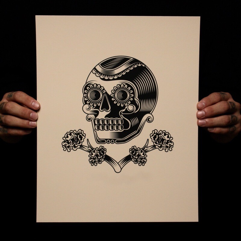 'Day of The Dead' Print