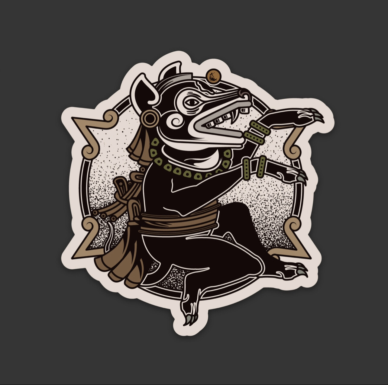 Sticker 'Dios Xolotl'