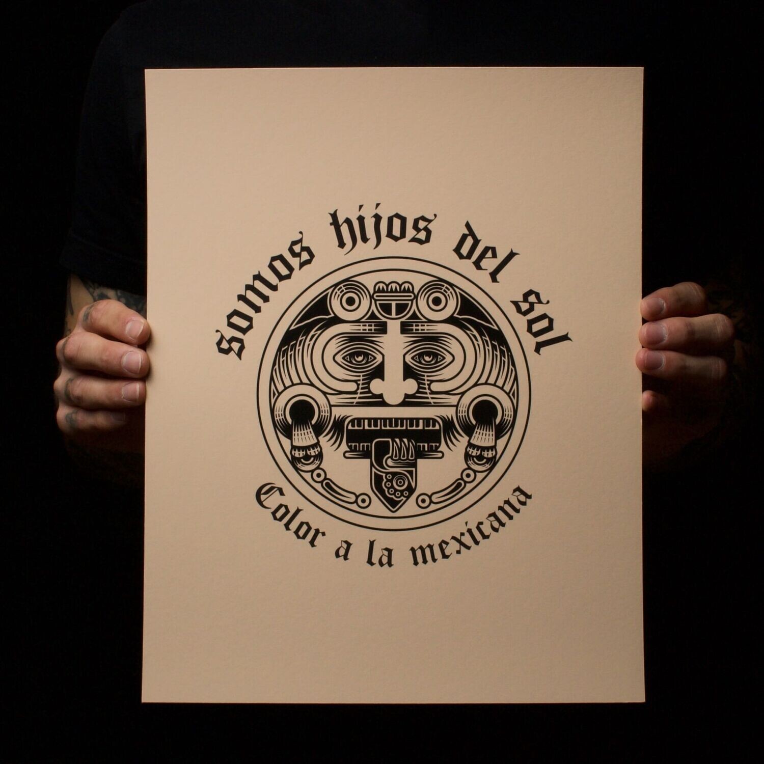 'Hijos del sol' Print