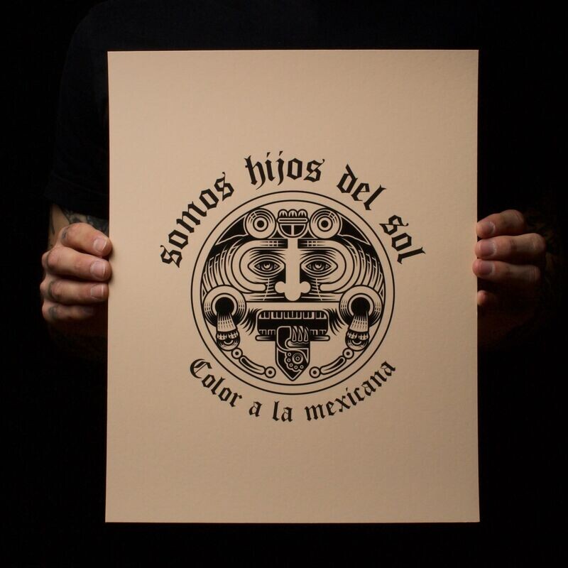 'Hijos del sol' Print