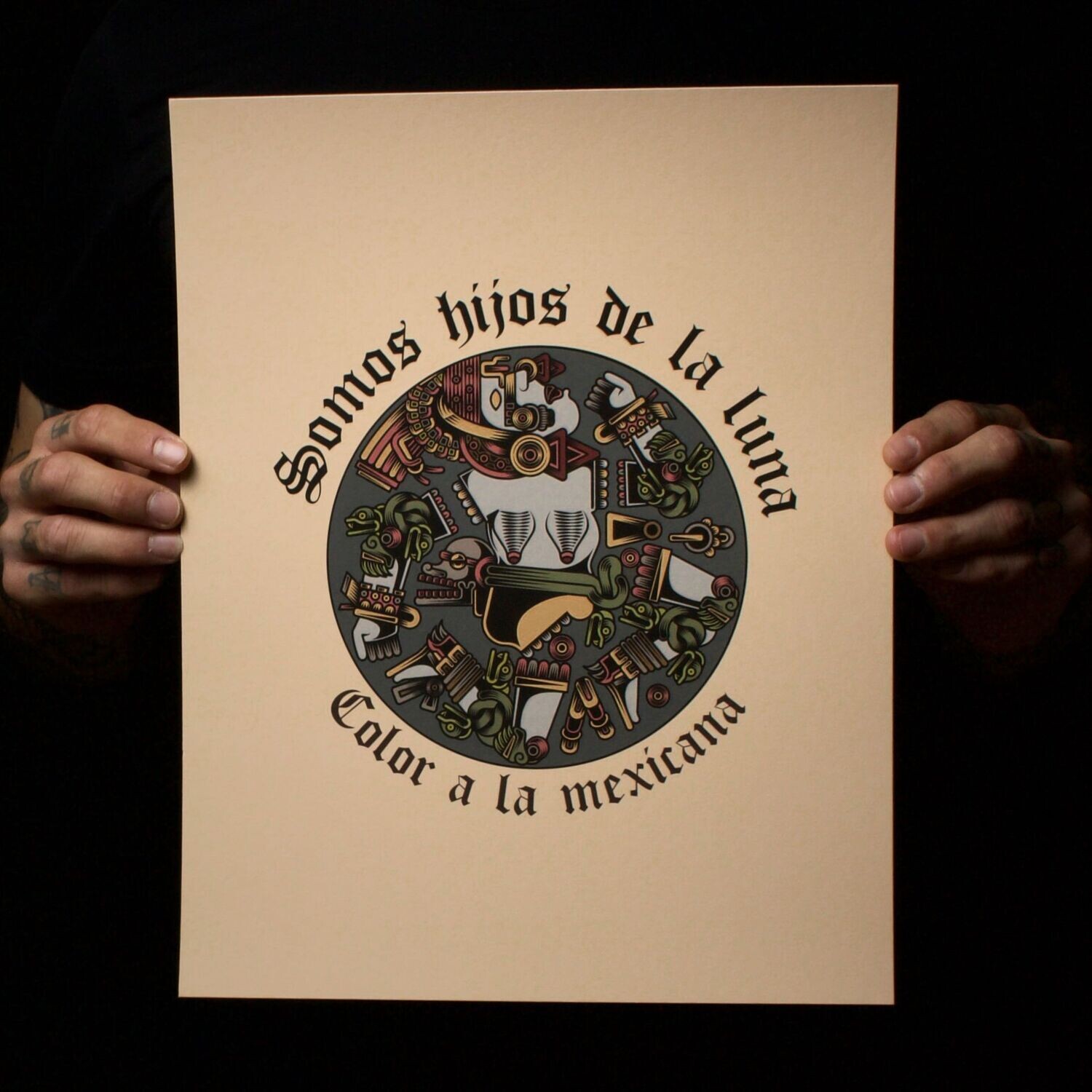 'Hijos de la luna' Print