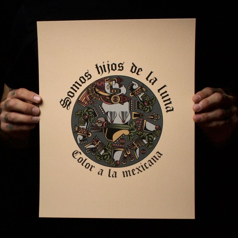 'Hijos de la luna' Print