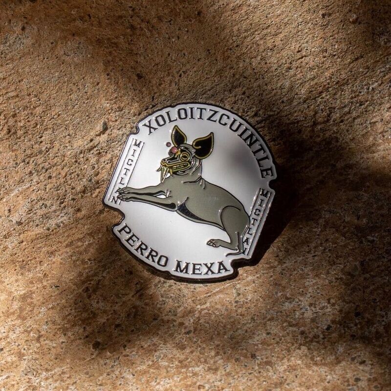 'Xoloitzcuintle' Pin (Series No. 3)