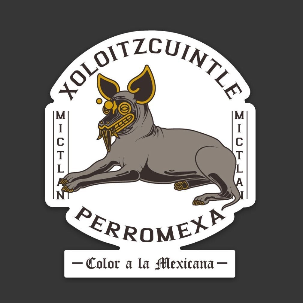 Sticker 'Perro Mexa"