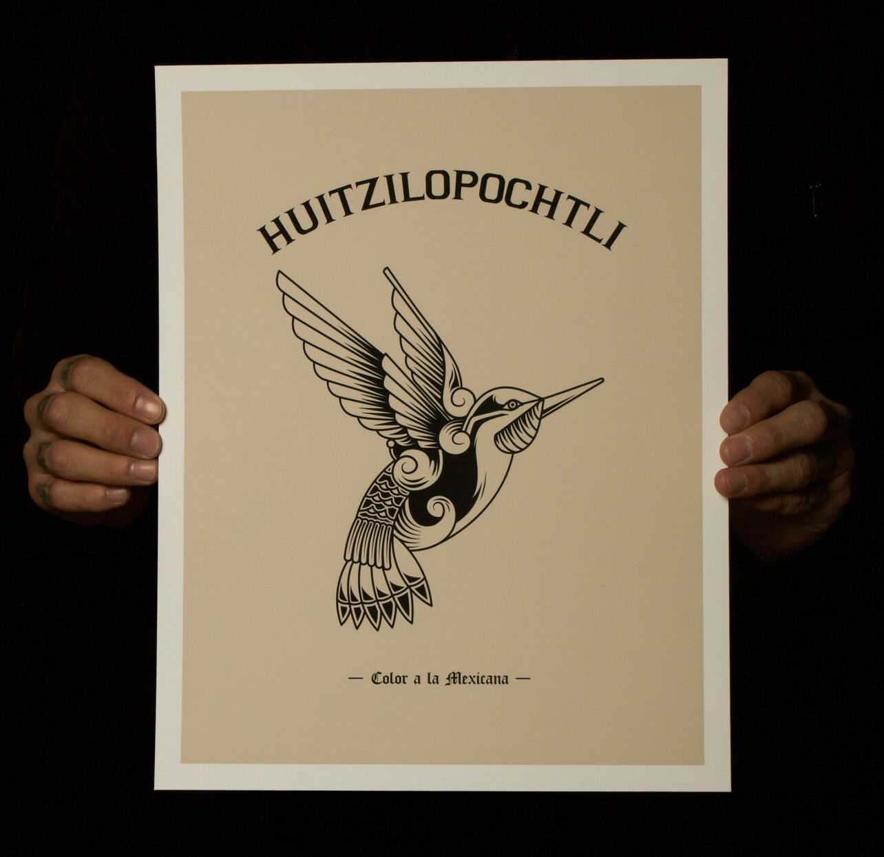 'Huitzilin' Print