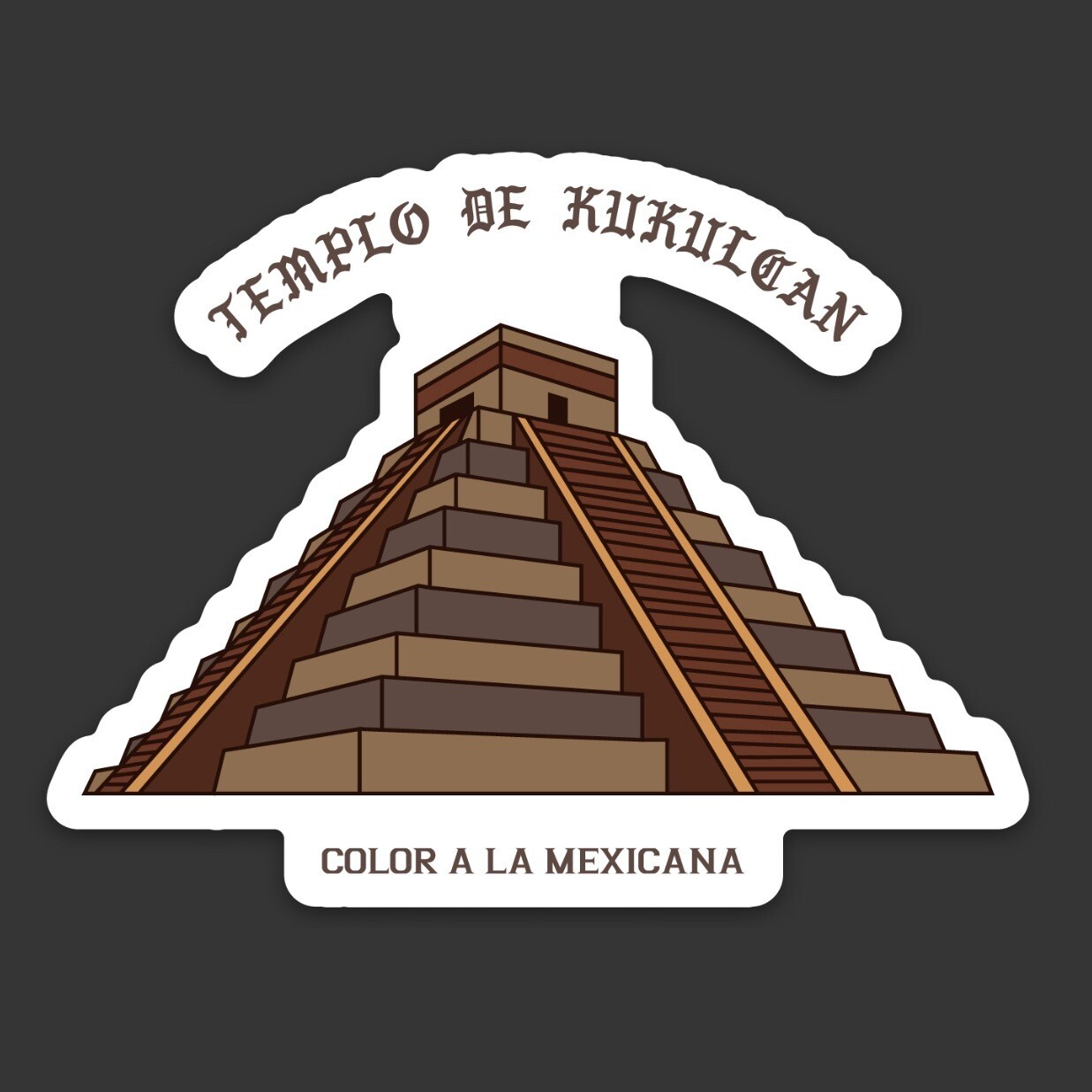 Sticker 'El Castillo'