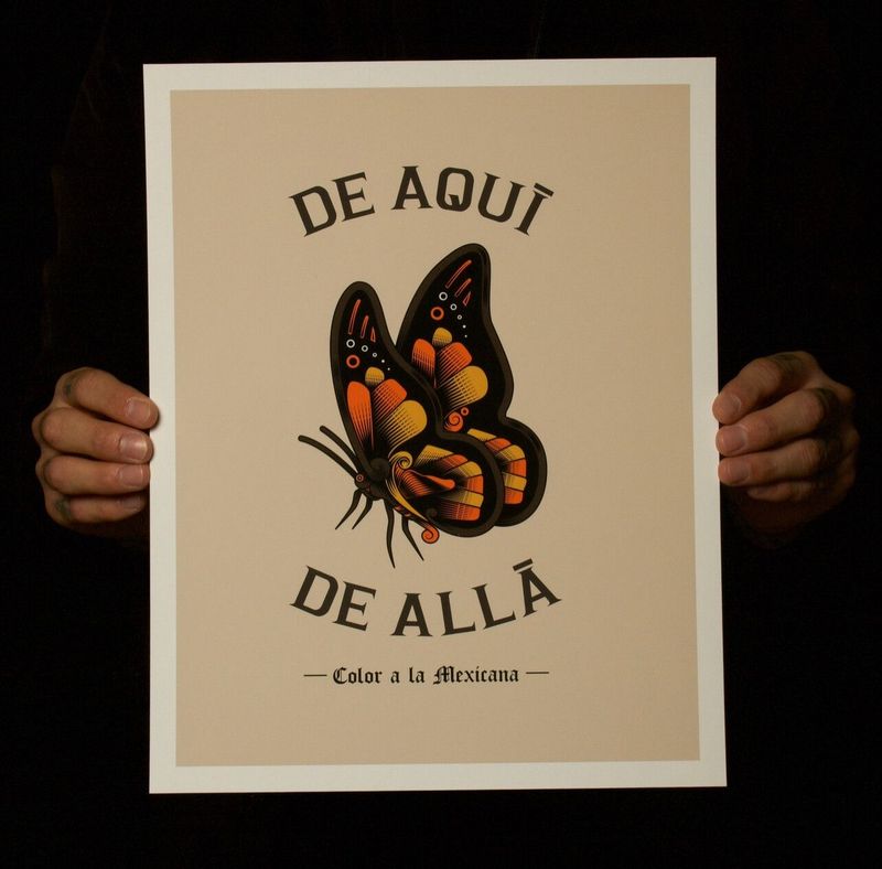 'De Aquí' Print, Size: 11 x 14"