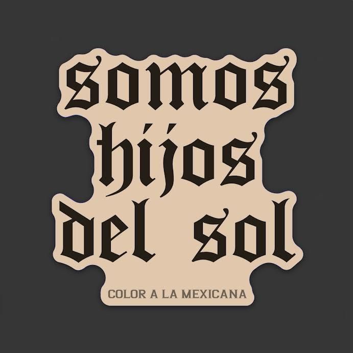Sticker ' Hijos del Sol', Select: Regular