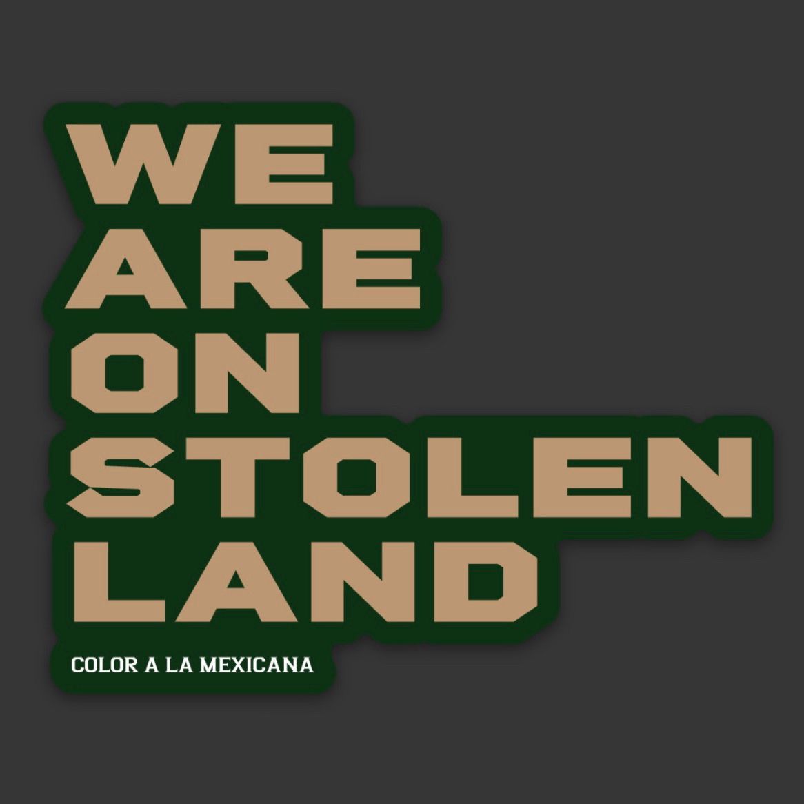 Sticker 'Stolen'
