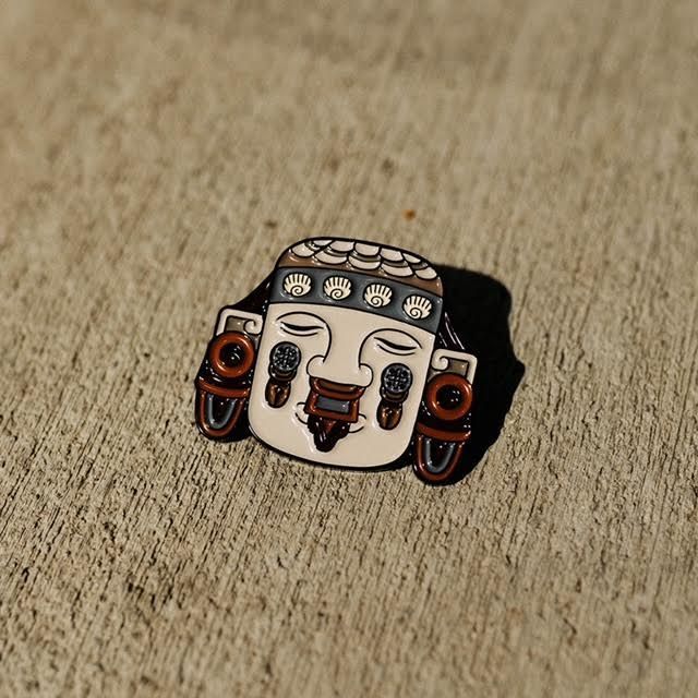 'Coyolxāuhqui' Pin (Series No. 5)