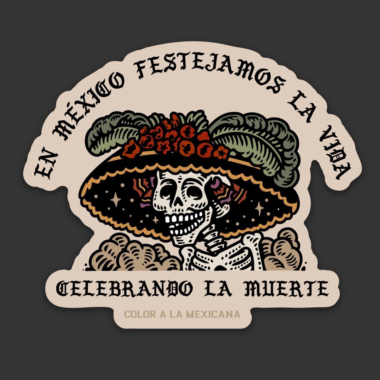 Sticker 'La Catrina'