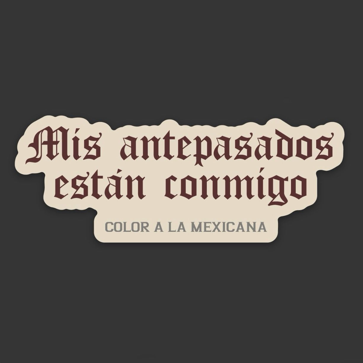 Sticker 'Antepasados'