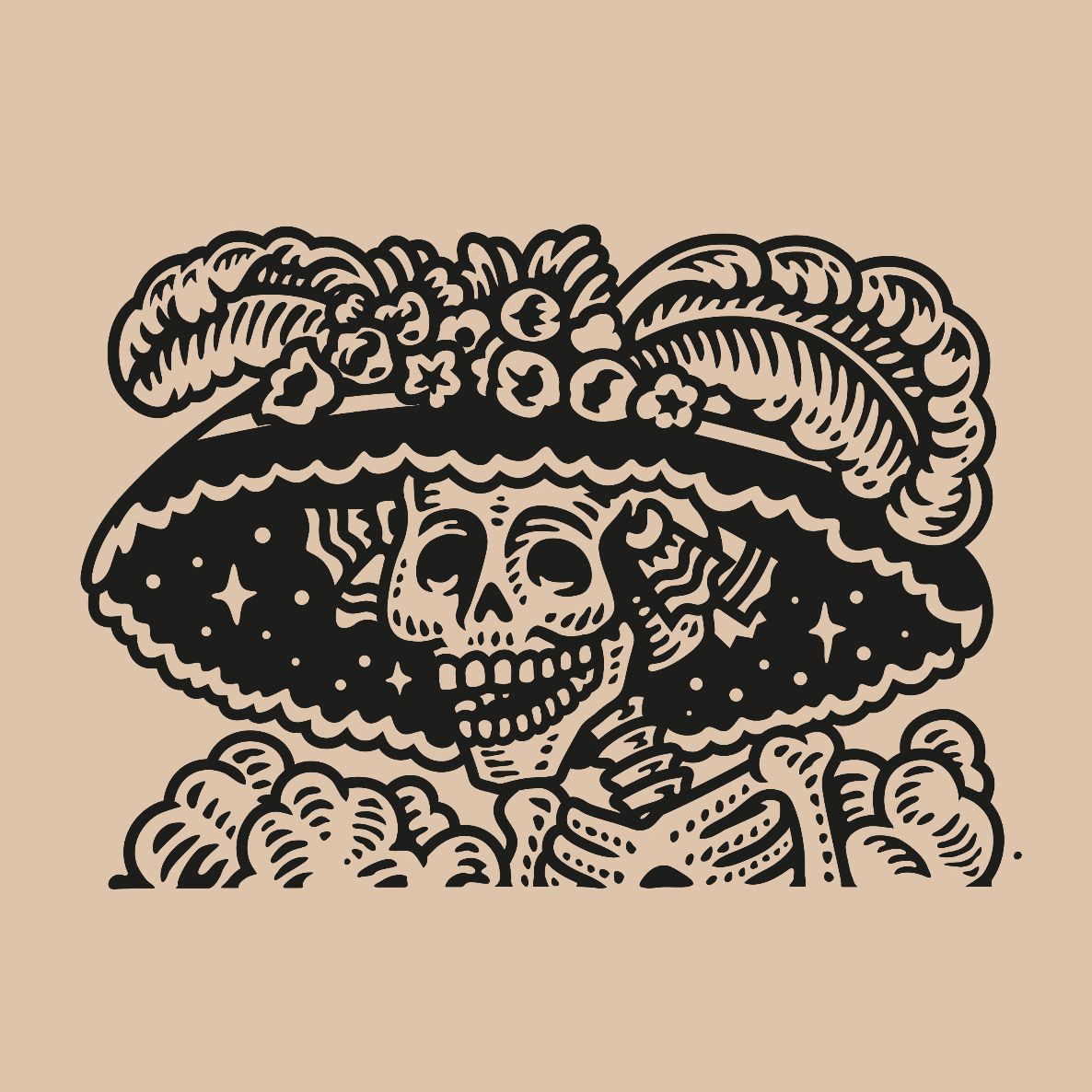 'Catrina' Print, Size: 8 X 10"