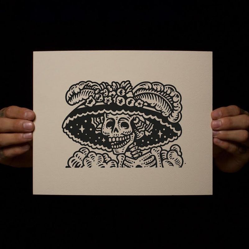 'Catrina' Print