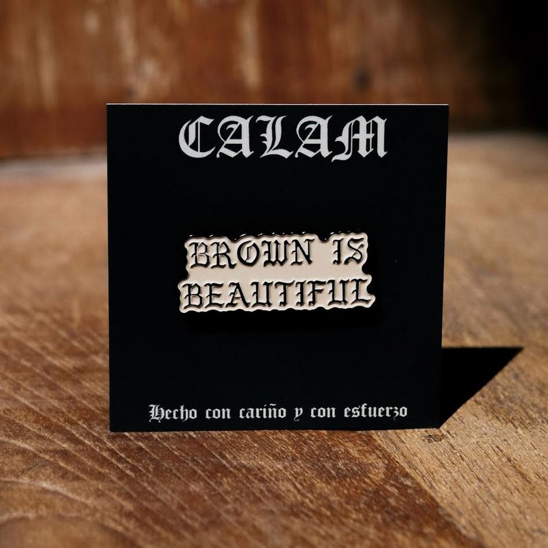 'Brown is Beautiful' Pin (Series No. 4)