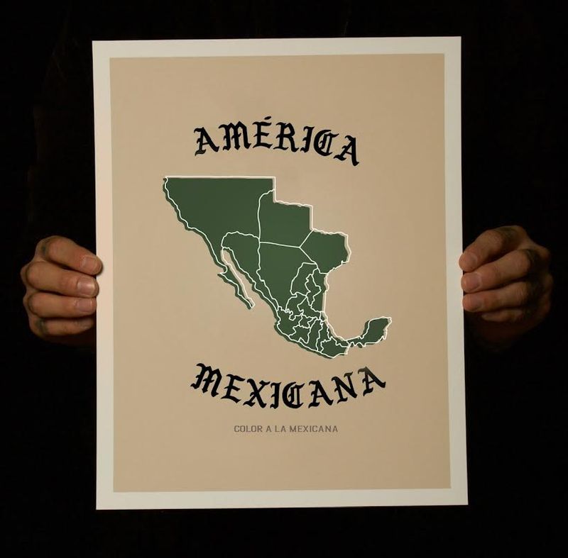 'America Mexicana' Print