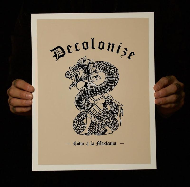 'Deolonize' Print