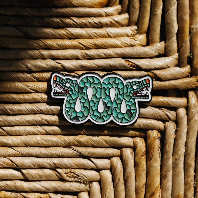 'Serpiente Bicéfala' Pin (Series No. 7)