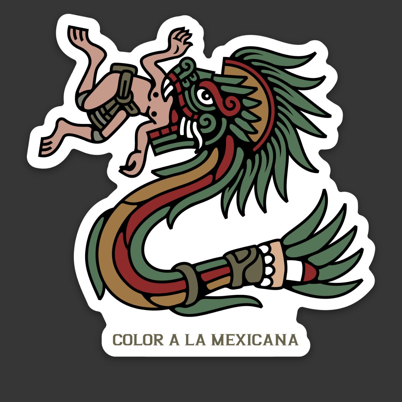 Sticker 'Quetzalcoatl'