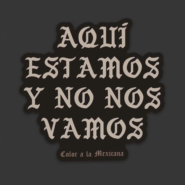 'Here to Stay' Sticker