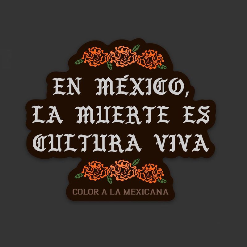 Sticker 'Cultura Viva'