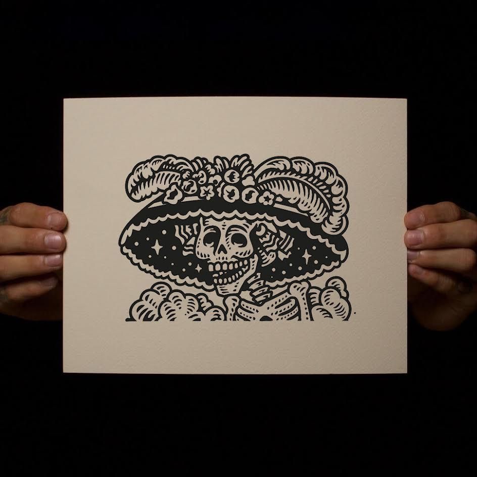 'Catrina' Print 'Catrina' Print, Size: 8 X 10"