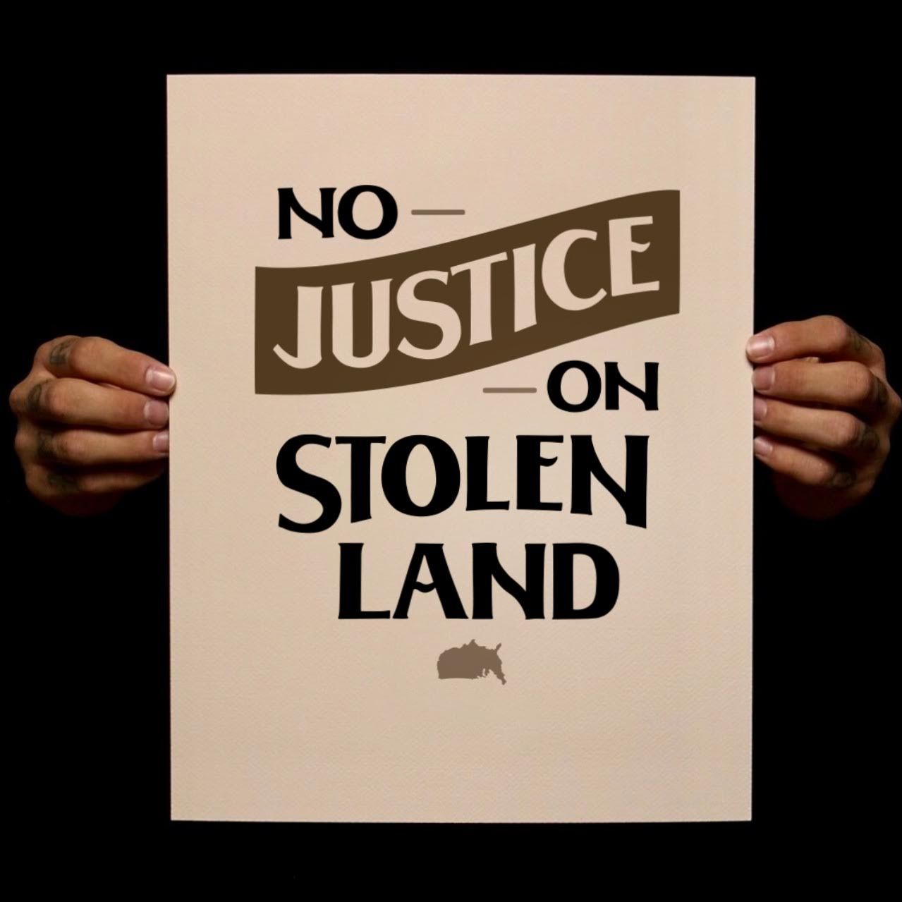 'No Justice' Print