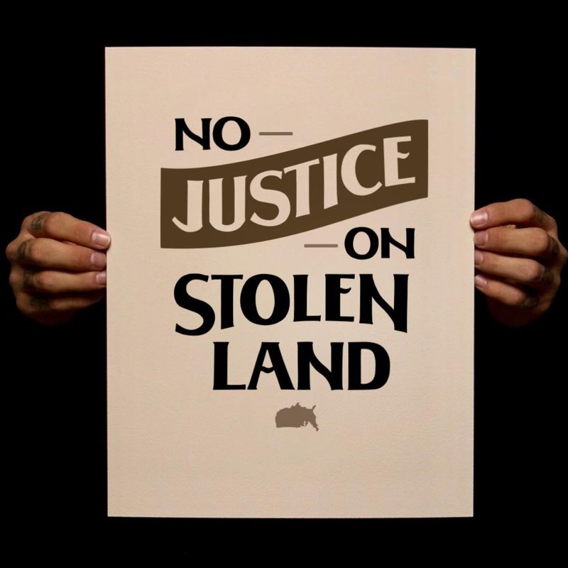 'No Justice' Print