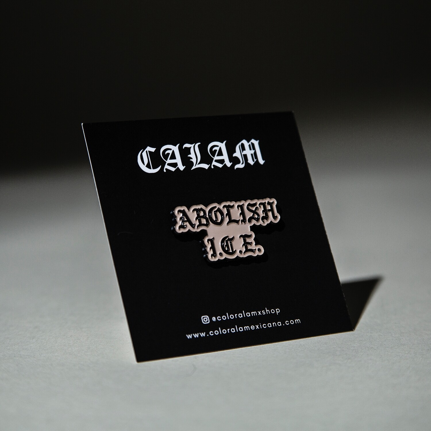 'Abolish ICE' Pin (Series No. 1)