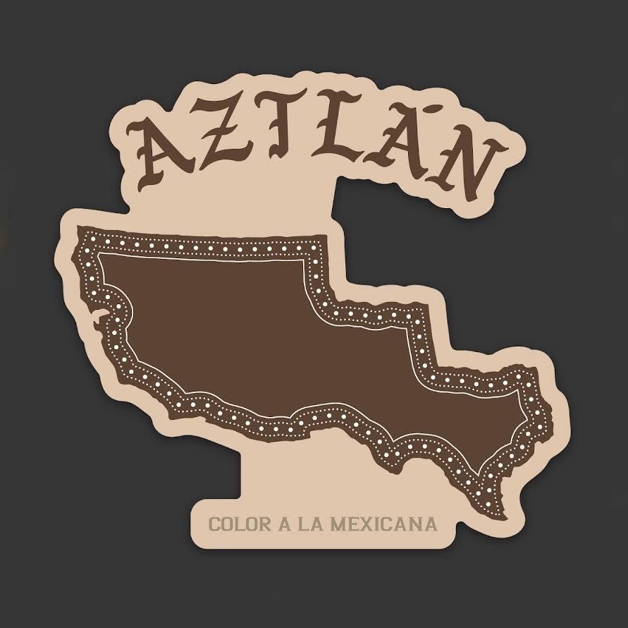 Sticker 'Aztlan'