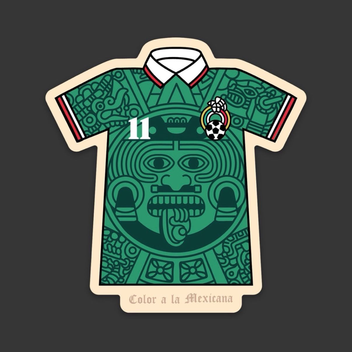 Sticker 'El Tri'