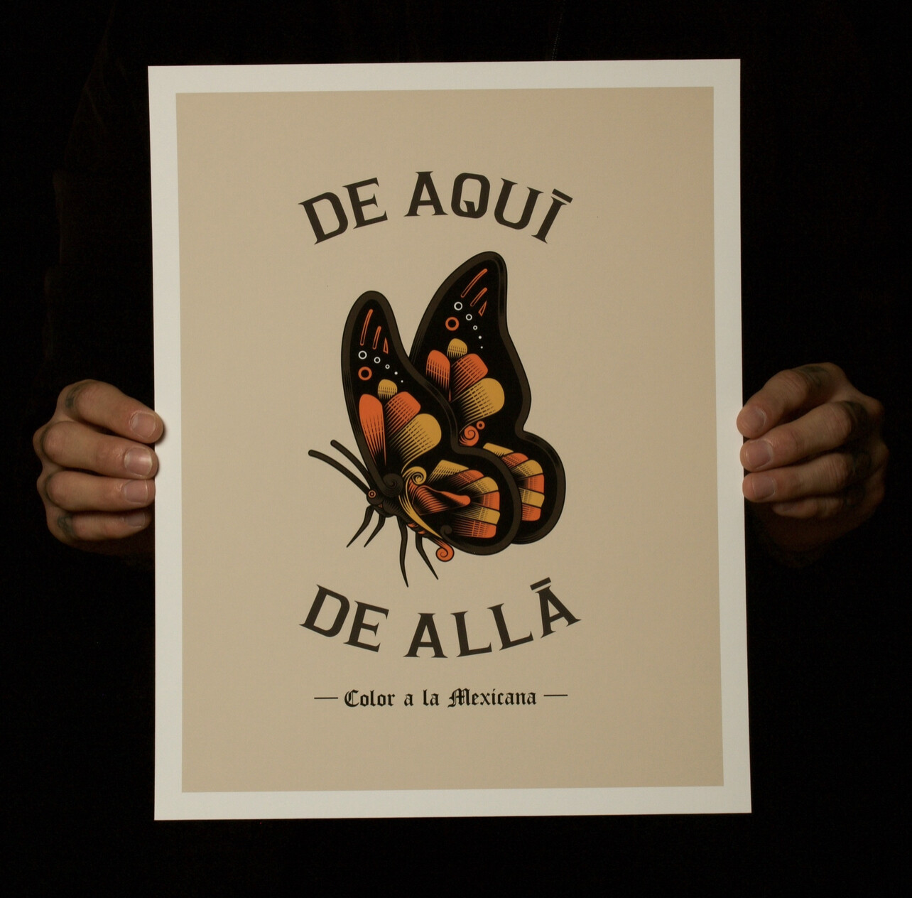 'De Aquí' Print