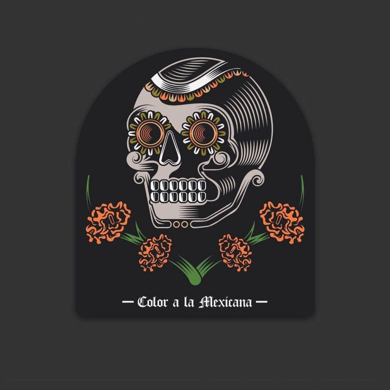Sticker 'Calavera'
