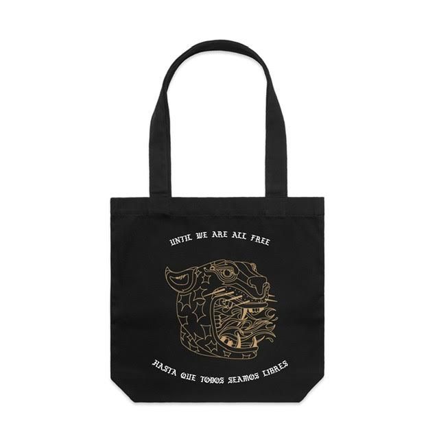 'Until we are all free'  black tote (Pre-order)