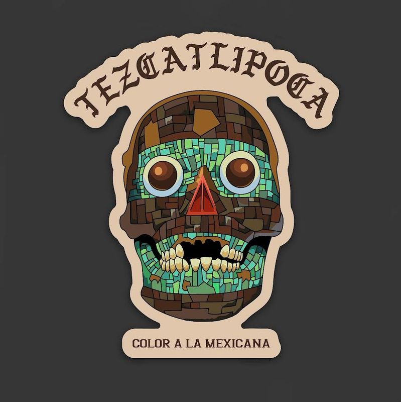 'Tezcatlipoca' Sticker