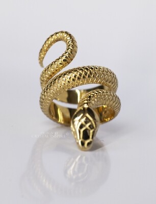 Кольцо — Змея Эфа &amp; Gold