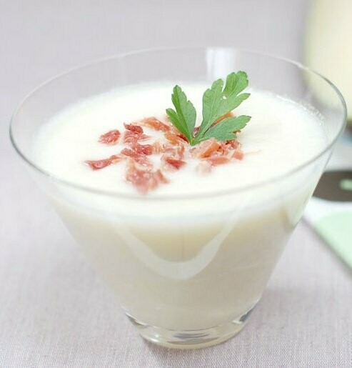 Melón en crema