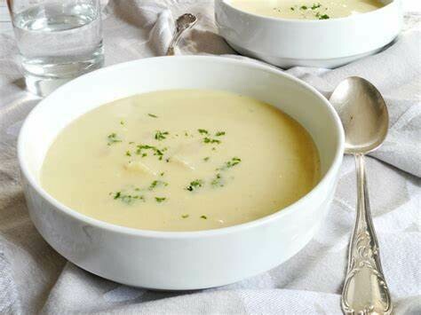 Crema de espárragos blancos