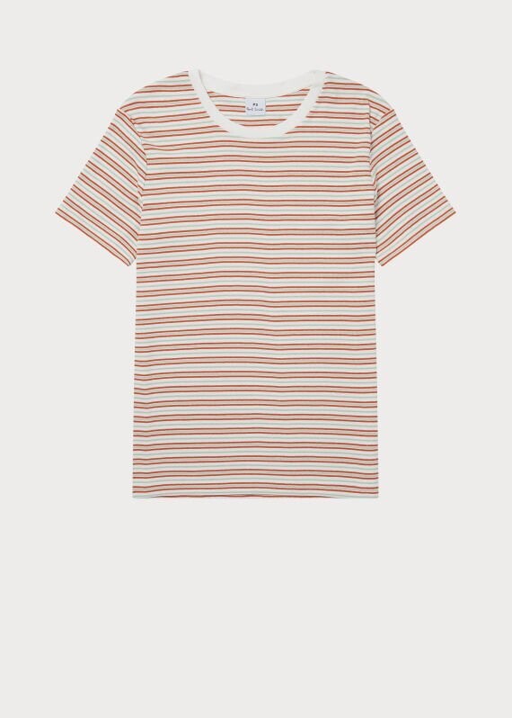 Paul Smith Stripe Crew Neck T Shirt