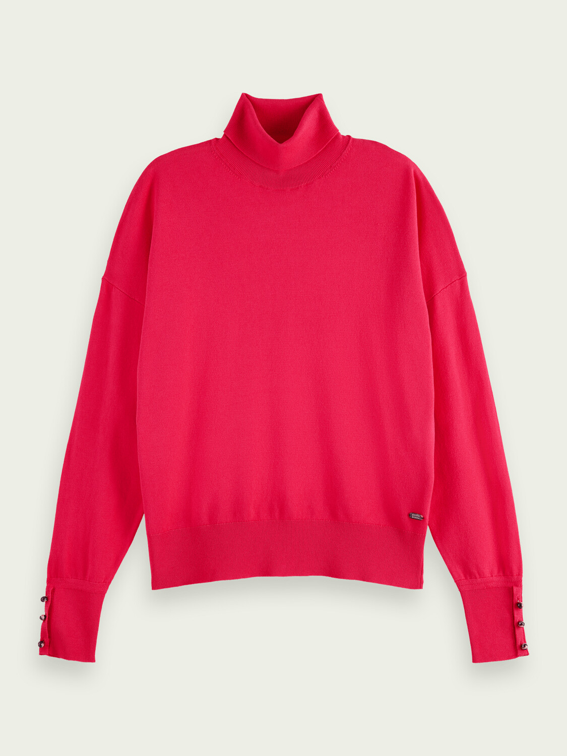 Relaxed fit turtleneck outlet