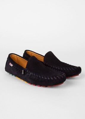 Paul Smith Dustin Suede Loafer in Navy