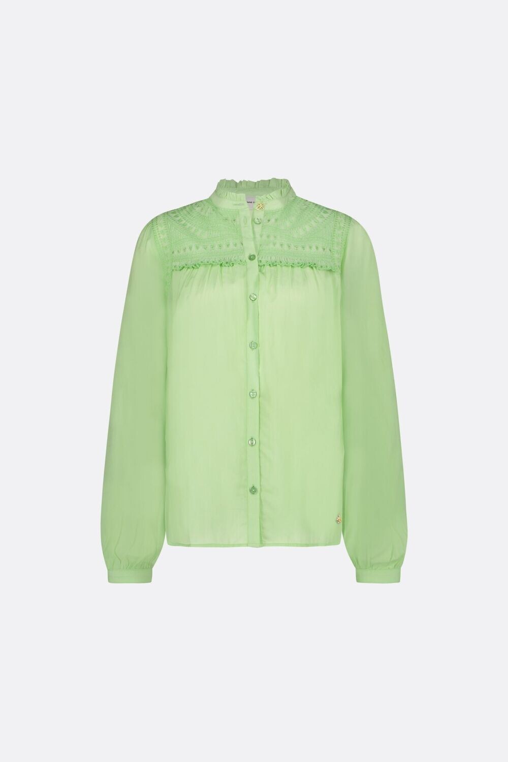 Fabienne Chapot Tootsie Blouse in Holy Guacamole