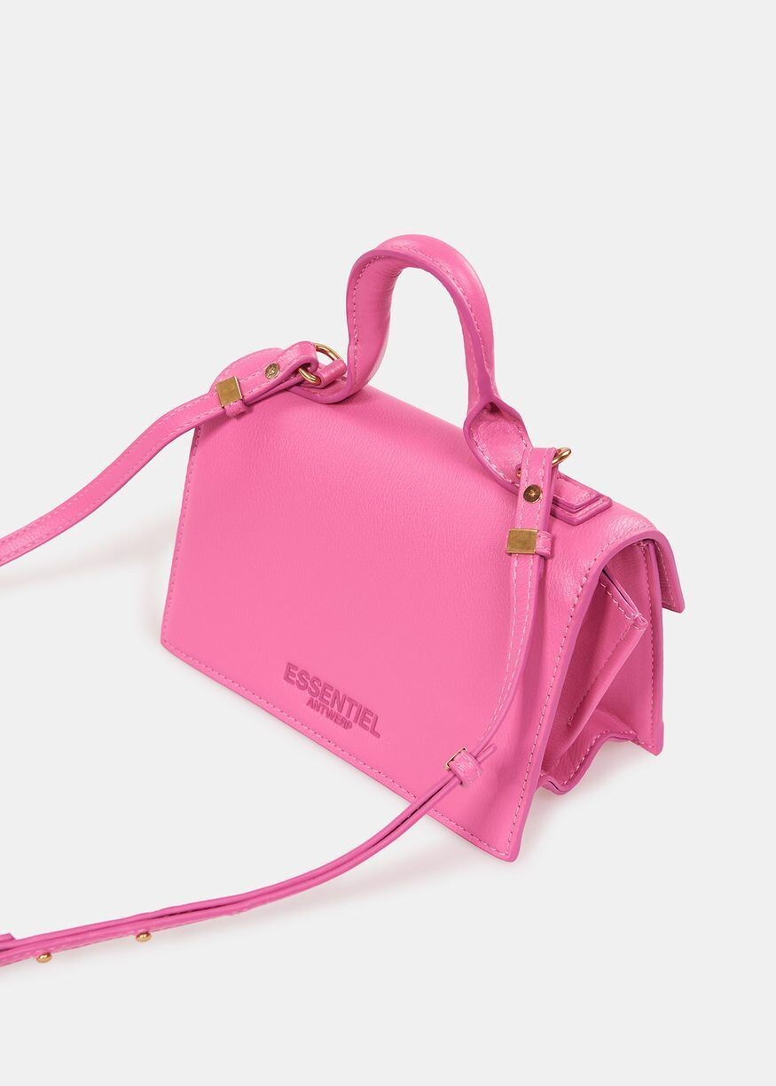 Mini neon pink bag top