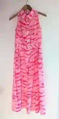 Mercy Delta Penrose Dress in Longwing Rose Print
