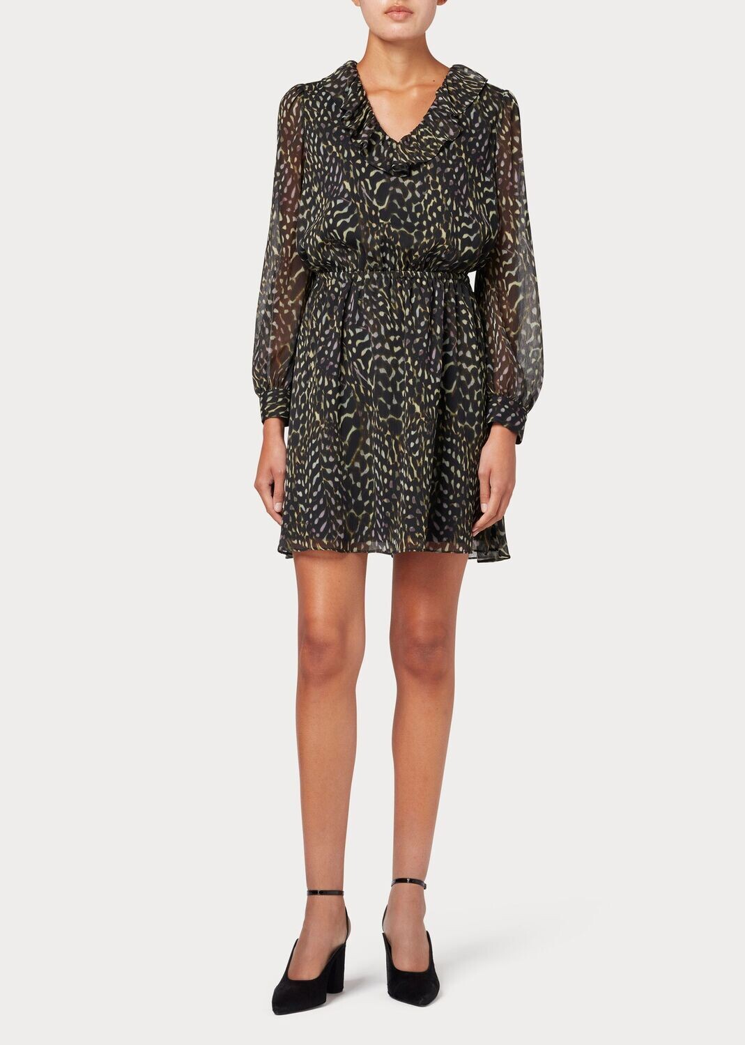 Paul Smith Animal Print Chiffon Dress