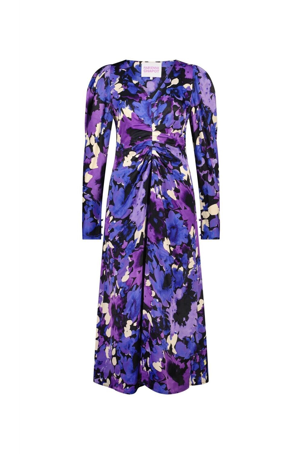 Fabienne Chapot Vera Dress in Blue Bloomsberry Print