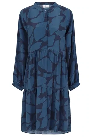 Mercy Delta Tatton Dress in Terassa Topaz