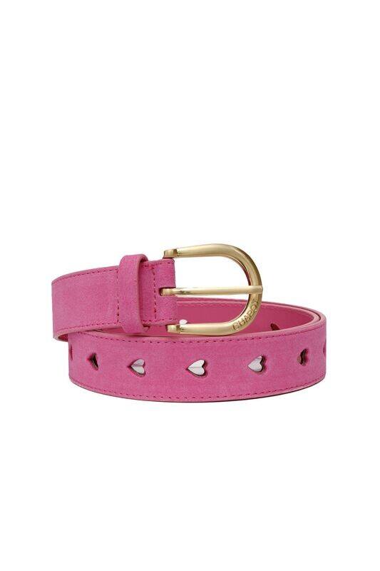 Fabienne Chapot Cut It out Heart Belt in Candy Pink